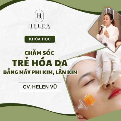Hướng Dẫn Cách Chăm Sóc Trẻ Hóa Da Bằng Máy Phi Kim, Lăn Kim 
