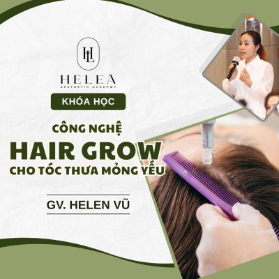 Công Nghệ Hair Grow Cho Tóc Thưa Mỏng Yếu 