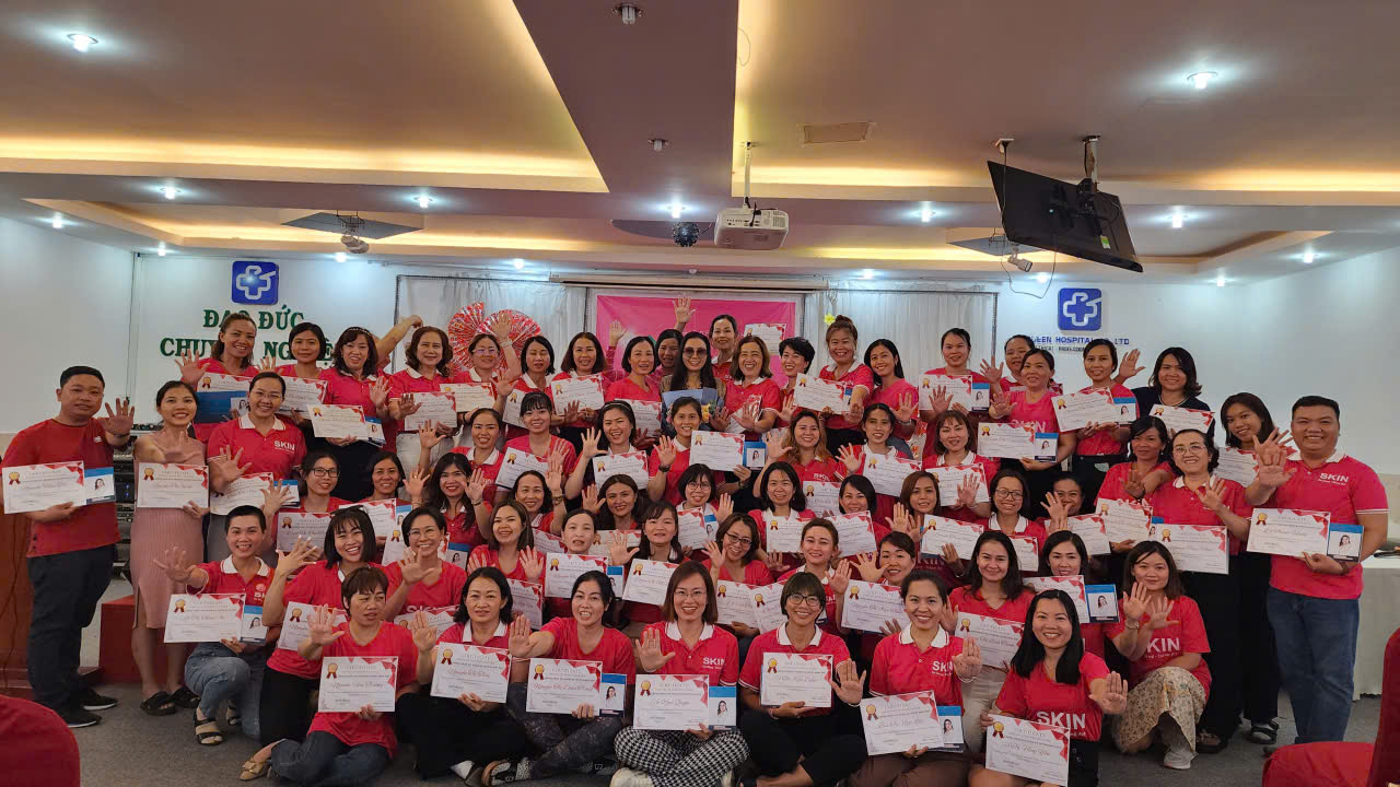 đào tạo học viên spa Bùi Thị Xuân